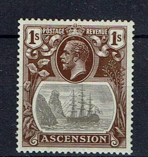 Image of Ascension SG 18b MM British Commonwealth Stamp